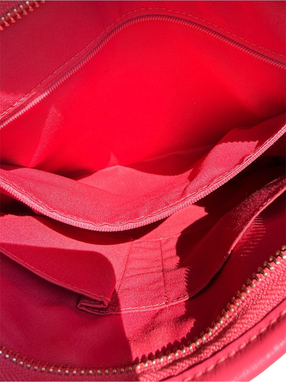 Coach Signature File Bag Pink and Khaki Crossbody Bag #F58297 - Picture 9 of 9